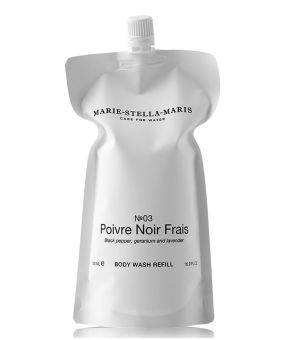 Body Wash Poivre Noir Frais 500ml - REFILL
