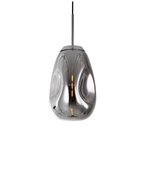 Pendant lamp Blown glass medium