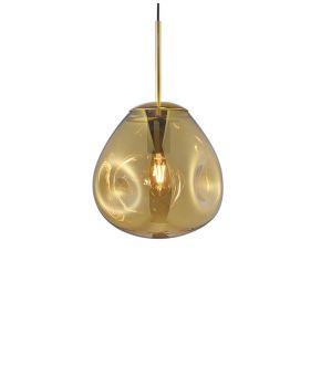 Pendant Lamp Blown Glass Small